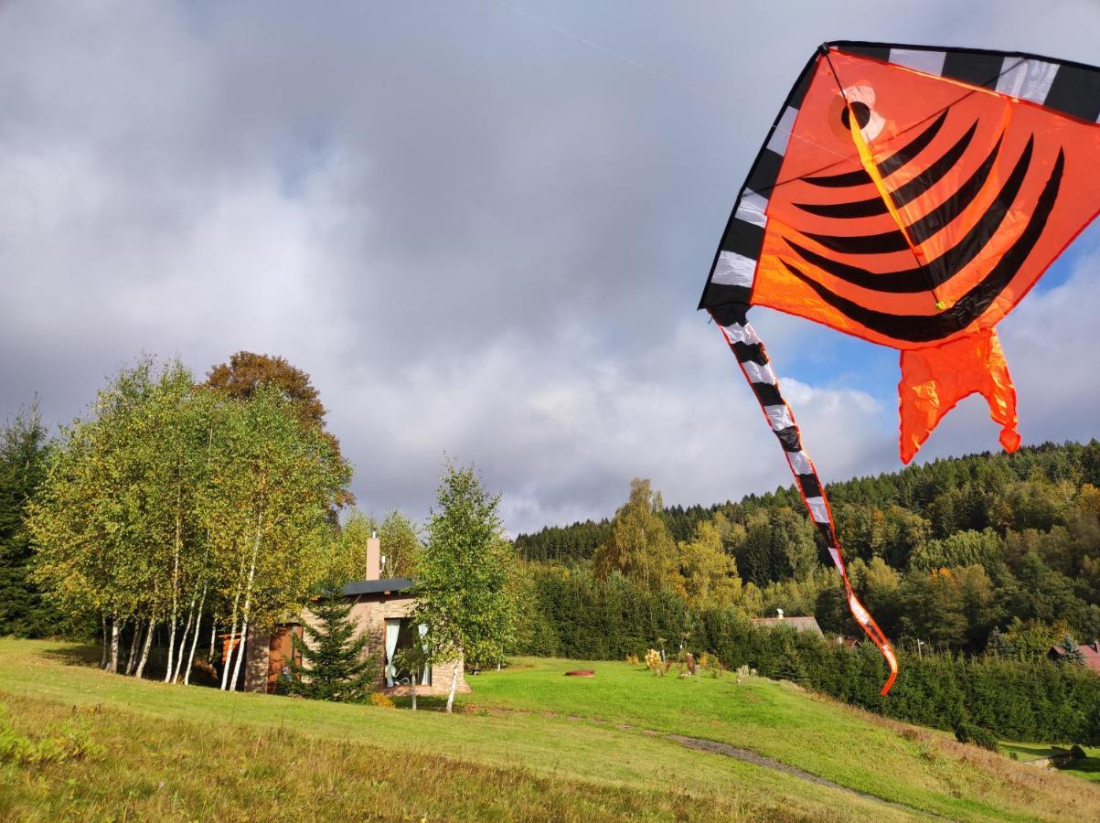 Glamping Vyhlidka Leilighet Chvalec Eksteriør bilde